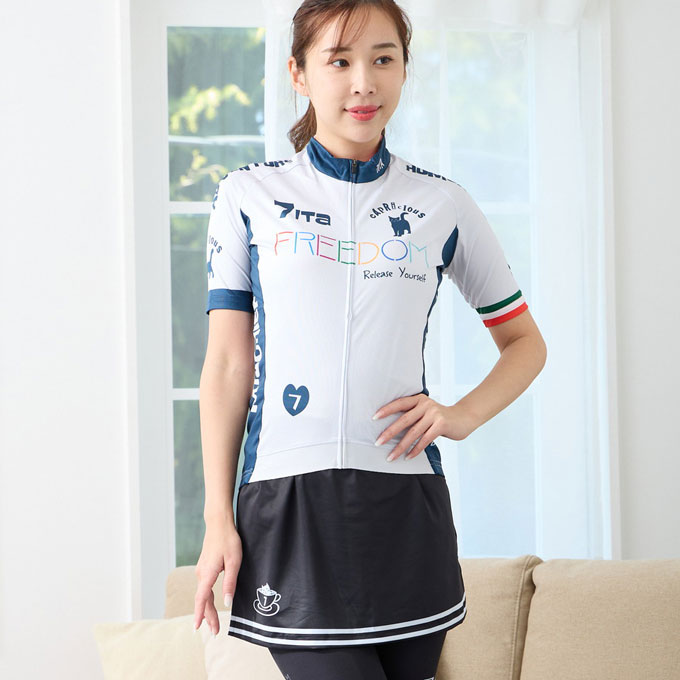 7ITA Cafe Cat Long Sleeve Jersey Grey